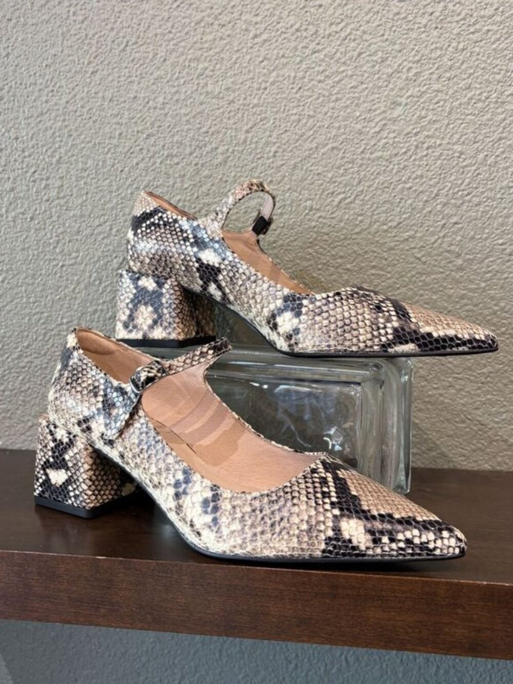 Intentionally Blank Bond Snake Heel